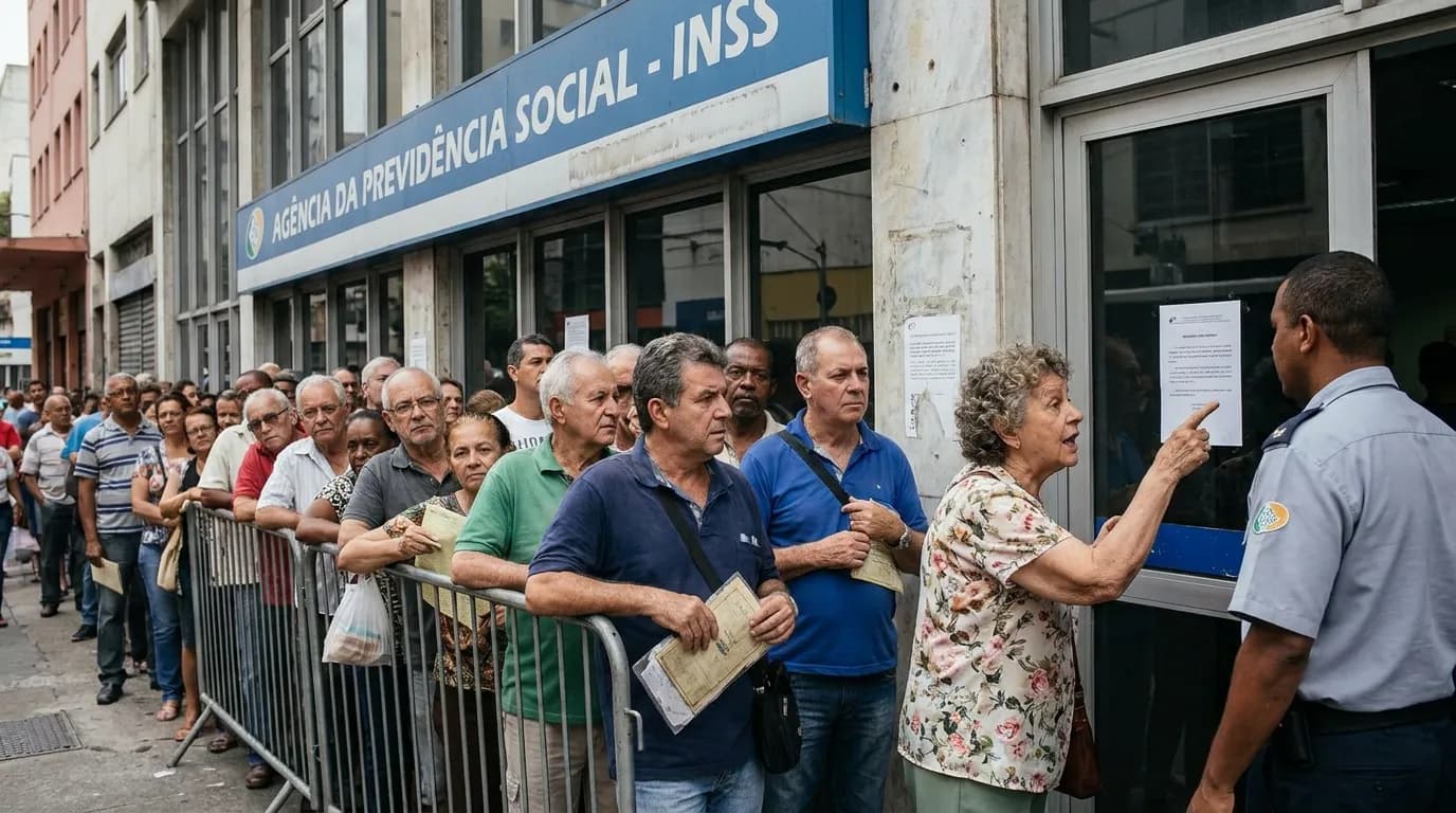 INSS impede novos pedidos de aposentadoria, pensão e BPC