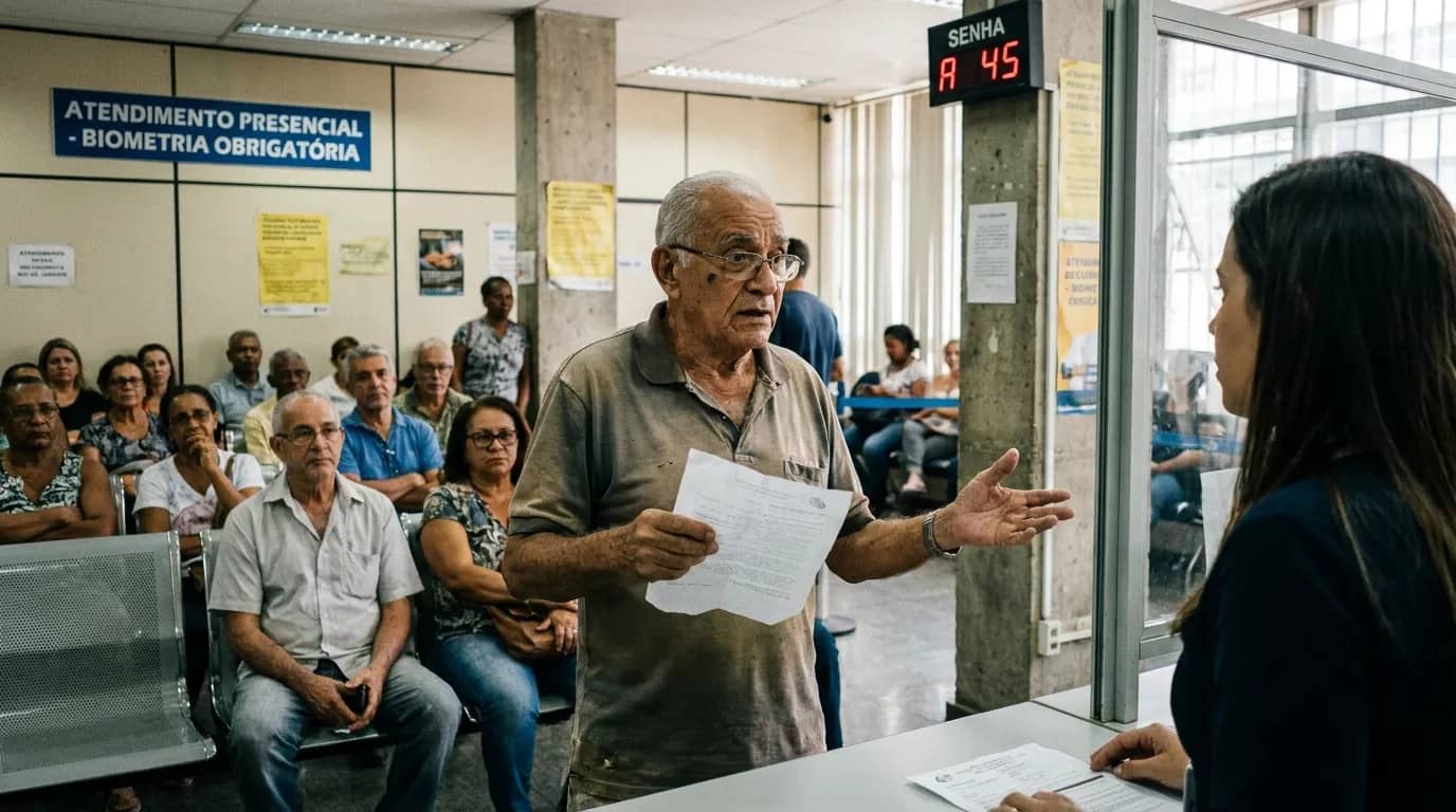 INSS torna biometria obrigatória para pedir benefícios