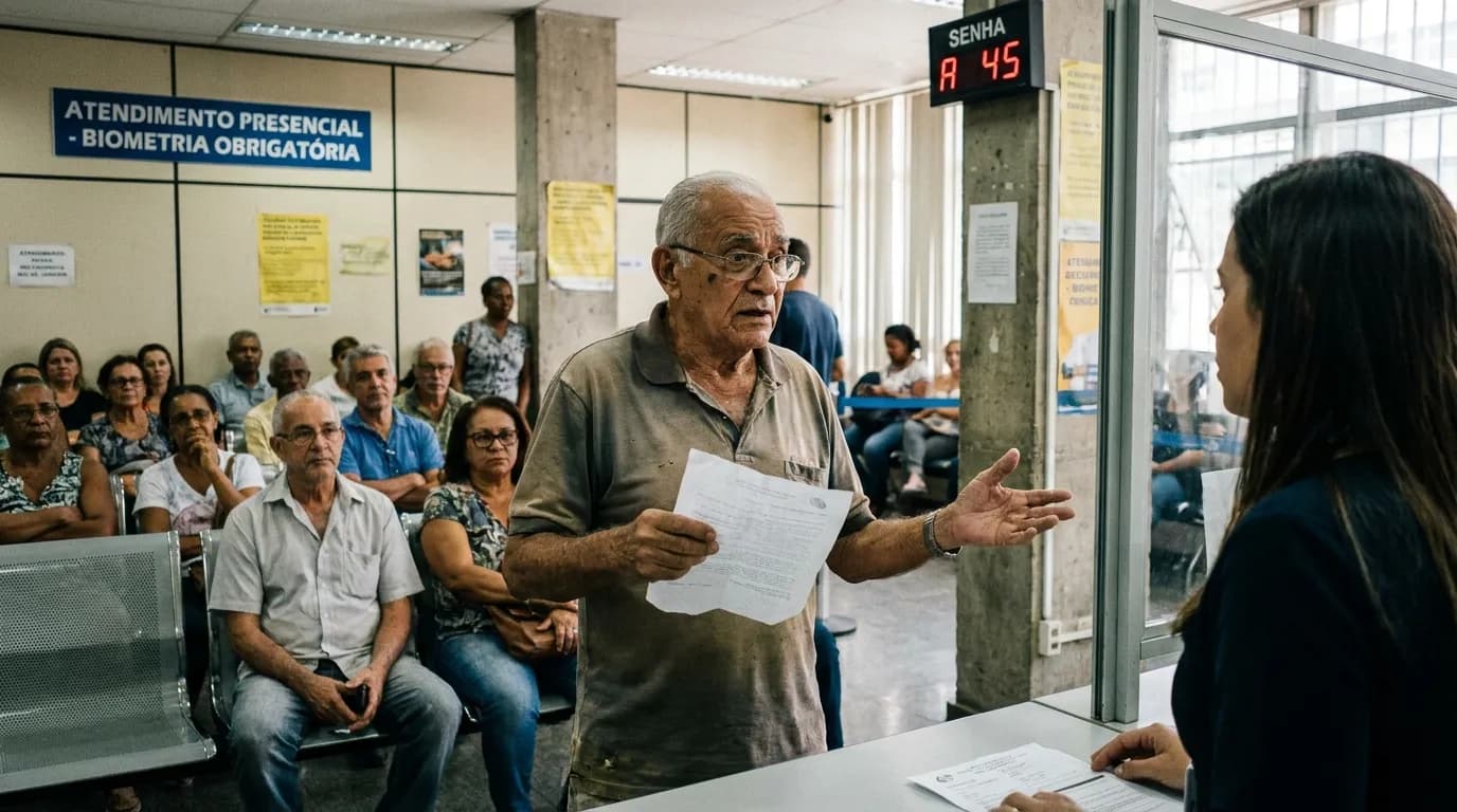 INSS torna biometria obrigatória para pedir benefícios