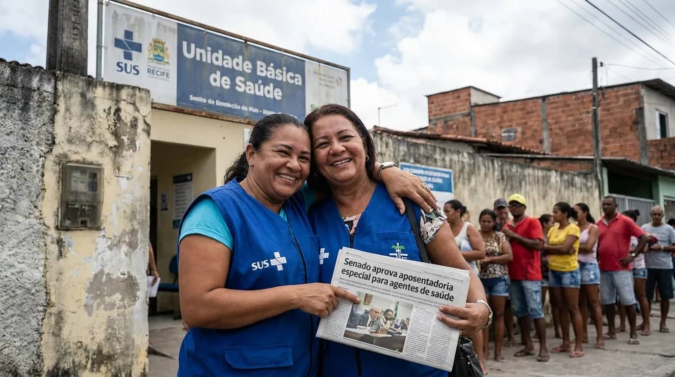 Senado aprova aposentadoria especial para agentes de saúde