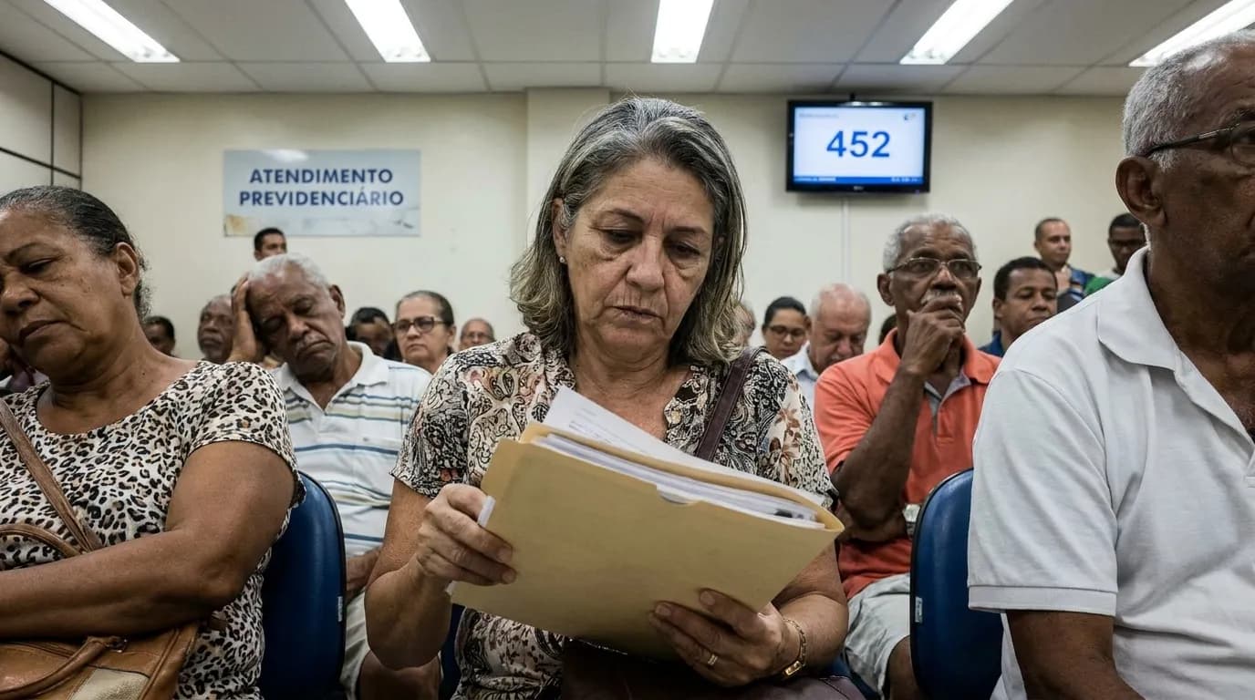 INSS: fila menor, mas segurados esperam até 8 meses