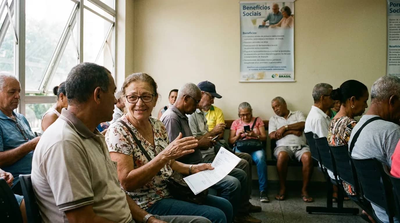 Fila do INSS cai 59% e Lula anuncia fim do estoque em agosto