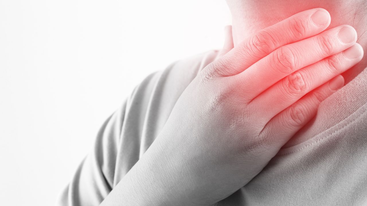 CID para dor de garganta